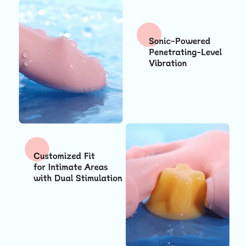 Lurevibe - G-Spot Stimulation Anal Play Clitoral Suction Wearable Female Masturbator 3 Lurevibe - G-Spot Stimulation Anal Play Clitoral Suction Wearable Female Masturbator