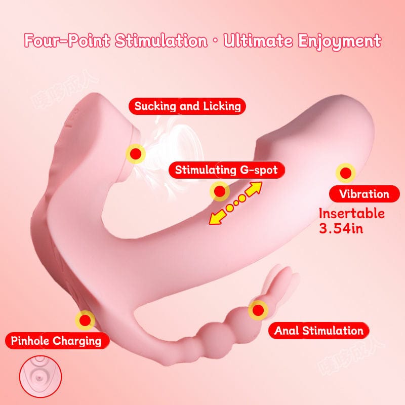Lurevibe - G-Spot Stimulation Anal Play Clitoral Suction Wearable Female Masturbator 5 Lurevibe - G-Spot Stimulation Anal Play Clitoral Suction Wearable Female Masturbator