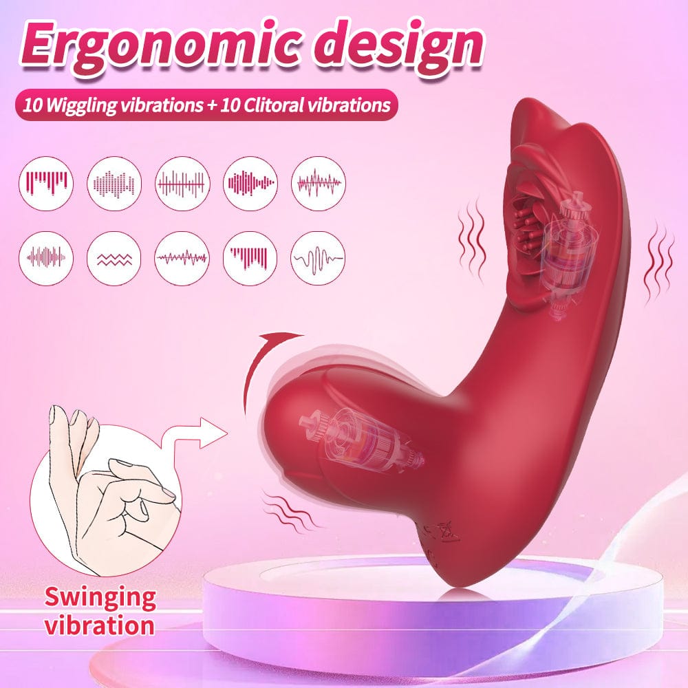 Pera Rose Wearable G-Spot vibrator for Clitoral Climax 6 Pera Rose Wearable G-Spot vibrator for Clitoral Climax