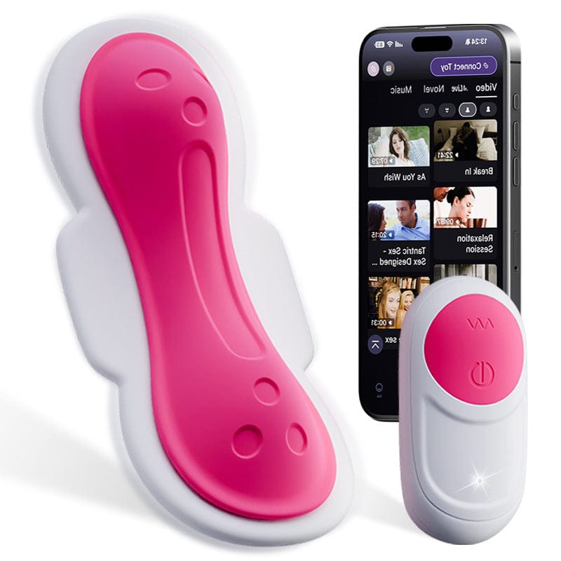 Wearable Panty Vibrators Clit Nipple Stimulator With Remote App Control