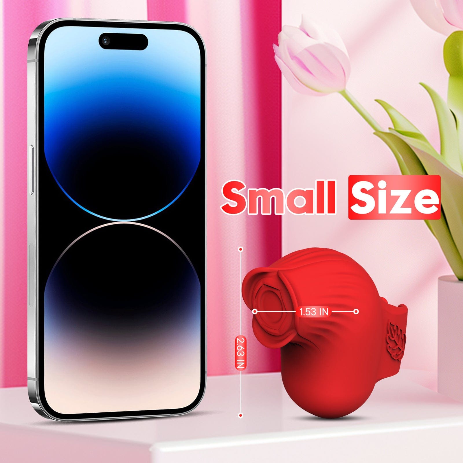 Mini Rose Finger Vibrator Clitoral stimulation for Couples flirting 9 Mini Rose Finger Vibrator Clitoral stimulation for Couples flirting