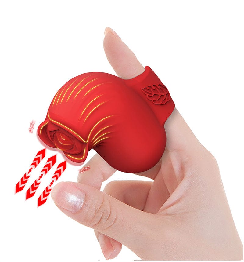 Mini Rose Finger Vibrator Clitoral stimulation for Couples flirting 10 Mini Rose Finger Vibrator Clitoral stimulation for Couples flirting