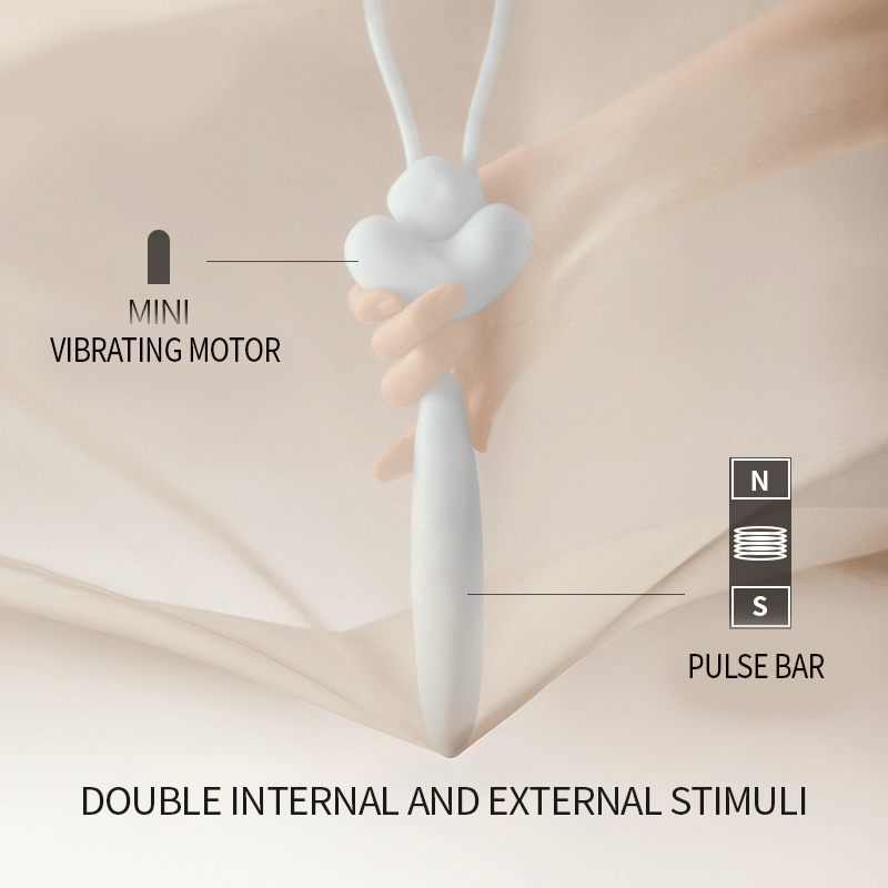 Knot Pulse Vibrator Telescopic Female Masturbator 3 Knot Pulse Vibrator Telescopic Female Masturbator