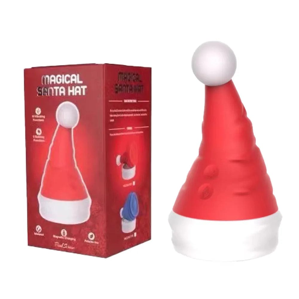 Lurevibe - Santa Hat Vibrator 15 Speed Cunnilingus Masturbator Clit G-Spot Stimulator For Christmas 9 Lurevibe - Santa Hat Vibrator 15 Speed Cunnilingus Masturbator Clit G-Spot Stimulator For Christmas
