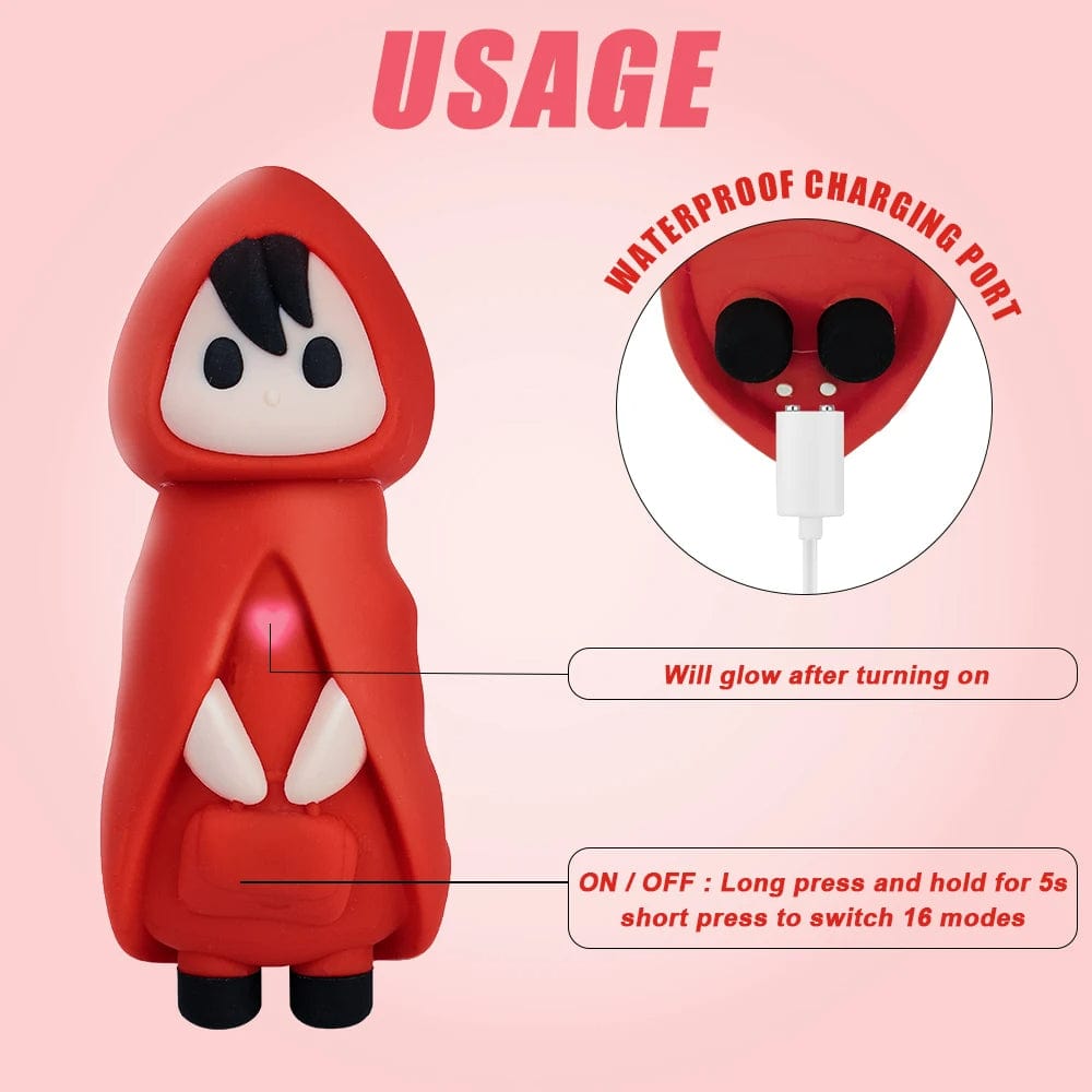 Lurevibe - Little Red Riding Hood Christmas Orgasm Egg Vibrating Clitoris Nipples Stimulator 5 Lurevibe - Little Red Riding Hood Christmas Orgasm Egg Vibrating Clitoris Nipples Stimulator